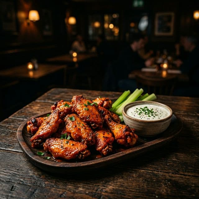 Chicken Wings Background